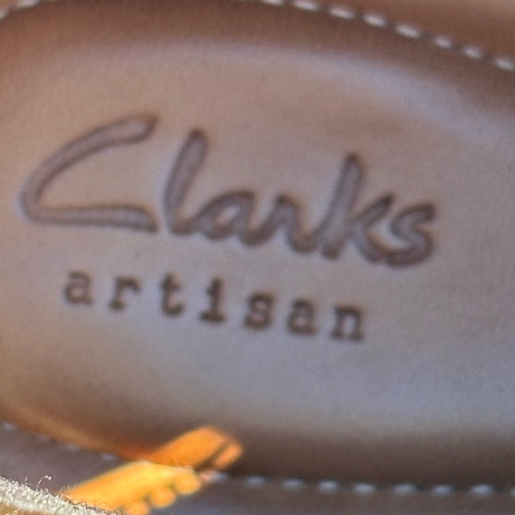 Clark’s Artisan Wedge Boot, Brown Leather Side Zip, Comfort Boot, Size Nine - Picture 3 of 12